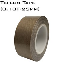 고온 내열 테프론 테이프 PTFE Teflon Tape AG-05 국산 25mm(0.18T), 25폭