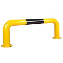 아파트 주차장 스토퍼 주차금지대 충돌방지 가드 레일, 세련된 U자형 100x30cm 두께 2.0mm