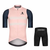 자전거 거치대 벽걸이 2022 팀 Etxeondo 사이클링 저지 여름 세트 빠른 건조 자전거 의류 남자 도로 셔츠, 08 cycling set 8_03 M