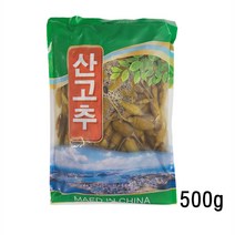 왕부정 중국식품 예샨죠 산고추 반찬 식재료, 1개