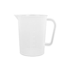 [계량 비이컵] 플라스틱비이커 500ml, 반투명