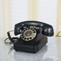 70년대 전화기 엔틱 일반 유선 전화기 빈티지 클래식, 플러그인 버건디 버튼 일반 버전