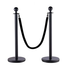 은광 차단봉 벨트차단봉 체인차단봉 스텐인레스차단봉 바리케이트 가이드라인 안전봉, 10 체인차단봉 블랙(체인불포함)기둥1개, 1개