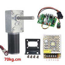 엑츄에이터 리니어모터 5840-31ZY 12V 24V DC 모터 웜기어 자동 잠금 고 토크 3.4-70kg 커튼 기계 빌보드, 06 12V 160rpm_03 Package C