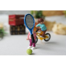 미니어쳐 피규어 인형의집 데코 소품 테니스 연인선물