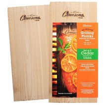 그릴 플랭크 8팩 삼나무 프리미엄 14.5 x 29.2cm 5.5 11.5인치 웨스턴 연어 해산물 스테이크 햄버거 돼지갈비 채소 등의 바베큐를 위한 제품!, Alder