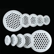 환기구 10 개몫 30mm35mm40mm43mm65mm 스테인레스 스틸 통풍 찬장 장식, 25mm 흰색