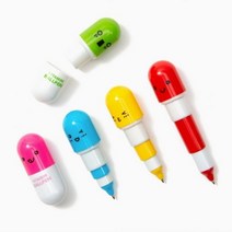 기타 바보사랑[민화샵]귀여운 비타민 알약볼펜, 레드UFCPN0011