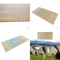 마트498 나무빨래판40X18CM 겨울옷세탁 고무빨래판 손세탁 흰색패딩세탁 홈드라이클리닝 손빨래