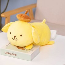 산리오 지갑 응원 펌핑 종이 박스 귀여운 플러시 흡입 홈 데스크탑 스토리지 티슈 자동차 롤