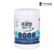 한미양행 프로틴밸런스업 WPC 산양유 식물성 단백질 동물성 단백질 칼슘 마그네슘 분리 대두단백 프락토올리고당 혼합유산균 콜라겐유산균 남성 여성 단백질쉐이크, 2통