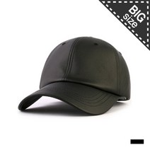 스내플 빅사이즈 가죽 볼캡