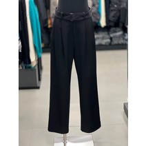 지오송지오 22FW BELTED WIDE PANTS BLACK ZE6PT603(2197723)