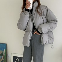 워너비몰 기획 두툼 오버핏 하이넥 숏패딩 [8 color]