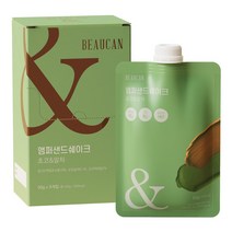 앰퍼샌드 식사대용 다이어트 단백질 쉐이크 파우치, 초코&말차 1박스(5팩)