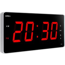 CMOS 조아몰 디지털벽시계 전자시계 led 시계 벽시계 전기 무소음시계, ZH65R고급형