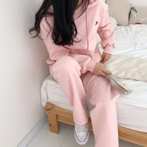 [민스타일] 봄 가을 후드티 일자팬츠 트레이닝세트