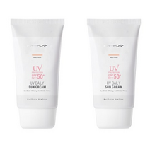 맥퀸뉴욕 유브이 데일리 선크림 매트 피니쉬 SPF50+ PA+++, 2개, 50g