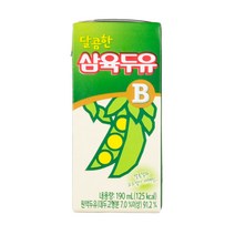 삼육두유 고소한 두유 B, 190ml, 24개
