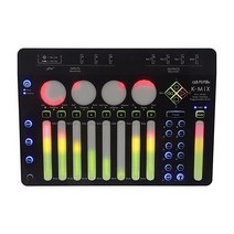 K-Mix 컴팩트 8채널 디지털 믹서 이펙트 및 멀티 채널 8x10 USB 오디오 인터페이스 포함