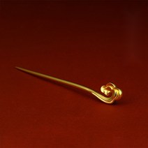 한복비녀 전통 비녀 올림머리 뒤꽂이 핀 고대 금도금 복고풍 궁전 헤어 액세서리 머리핀