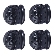 트레일러 트랙터 카라반 자동차 히치 볼 마운트 트레일러 프로텍터 히치 커버 슬리브 내구성 케이스 손상, 01 Black