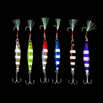 딥런 지브라 갈치지그 야광 메탈지그 부시리 80g 100g 120g 150g, 100g_03-고추장