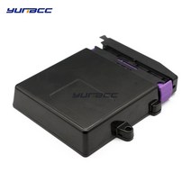 56 핀 방식 자동차 알루미늄 Ecu PCB 인클로저 박스 FCI 수 암 커넥터 211PC562S0009 211PL562L0011 1 세트, Black