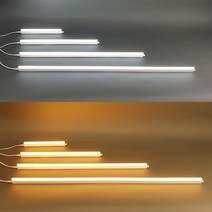 (주)블루앤엘이디 600mm LED T5 슬림바 간접조명 10w 형광등 대체, 1개, 주광색