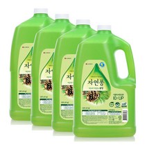 자연퐁 주방세제 솔잎향 4kg x 4개