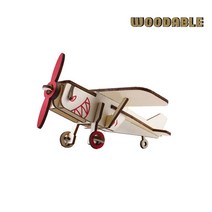 우더블 입체퍼즐 복엽기, 우더블 3D 입체퍼즐, 복엽기(ZP01)