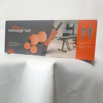 [로씨네]이마트 트레이더스 마사지 롤러&볼세트 / 마사지볼2개+피넛마사지볼1개+마사지바1개, 마사지세트 1개