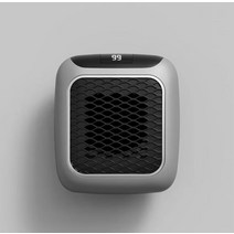 레트로 미니 오븐 800W Electric Heater Portable Mini Heating Fans Indoor Room 110V/220V Remote Control Wall, [01] Gray, [01] 800W, [01] 미국