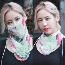메이투 나들이 UV 자외선차단 스카프 마스크, S-MASK-08