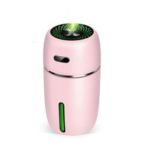 샤오미 초음파 대용량 소형 대형 가습기 미니 Xiaomi-fogger 오일 디퓨저 USB 공기 향수 디스펜서 룸 호텔용 아로마틱 청정기, Pink