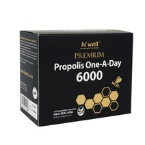 뉴질랜드 하이웰 초고함량 프로폴리스 원어데이 6000mg 120캡슐, 1개