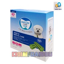다이써 원데이케어 건강한 관절 600g (15gx40개입) 1box 영양제 애견 개 강아지 간식 댕댕이 껌, 1개, 관절 영양 + 치석 관리