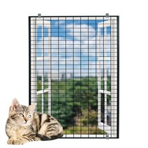 [디디지메이트]델라카사 고양이 방묘문 방묘창 안전문, 블랙