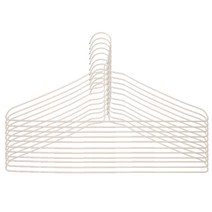 국내생산 튼튼하고 슬림한 신형 세탁소 옷걸이 검정색 백색, 신형백색 100개