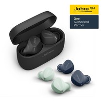 자브라 Jabra Elite 4 Active 트루와이어리스 블루투스 이어폰 / 독립사용 / 운동용 / 액티브노이즈캔슬링 / 인체공학디자인, 블랙