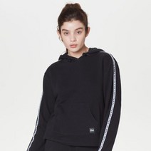 [FILA] STUDIO 스몰리니어 테잎 후디 (FS2POC3253F_BLK)