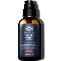 Lather Wood Shaving Co 에프터 셰이브 밤 버버 샾 USA 미국