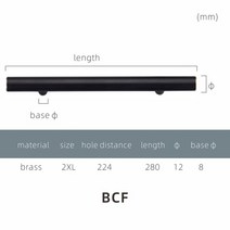 수입가구 붙박이장 엔틱가구 손잡이 세라믹 가구 빈티지 손잡이 dooroom yu39an, BCF-2XL