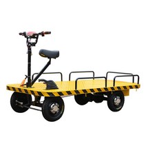 전동 카트 전동웨건 트롤리 마트 전동카트 대형 전기 4륜 현장용, 3×1.5m베어카1000W+32A+변속기
