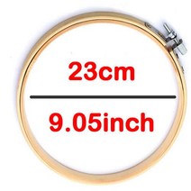 10-40cm 미니 나무 자수 크로스 스티치 후프 키트 링 프레임 대형 바느질 도구 스레드 치실 타래, 06 23CM