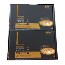 코스트코 루카스나인 더블샷라떼14.9g X 90입 X 2개 총180개입, 14.9g, 90개입