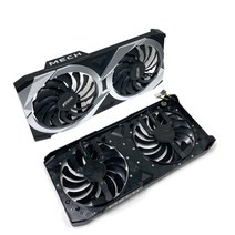 만들기 99% PLD10010B12HH RX 6750 냉각 팬 MSI Radeon XT MECH 2X 비디오 카드 라디에이터, Fan and housing