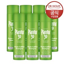 플란투어39 파이토-카페인 샴푸 (가늘고 연약한 모발용)250ml x7, 7개, 250ml