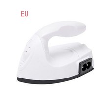 다리미 판 다림질 매트 다림판 패드 미니 공예 전기 휴대용 핸디 열 프레스 diy 작은 의류 세탁 기기 euus 플러그, 흰색 EU 플러그
