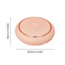이오나이저 자동차 음이온 공기 필터 악취 제거 도구 주변 조명 포함 먼지 및 연기 정화, 3.Pink